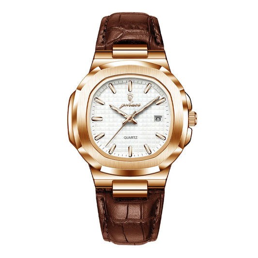 Atelier Gohuos Aurelius – montre homme quartz étanche, boitier acier inoxydable, Atelier Gohuos – vue 1
