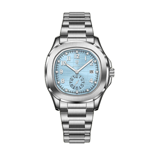 Atelier Gohuos Valdris – montre homme quartz étanche, boitier acier inoxydable, Atelier Gohuos – vue 9