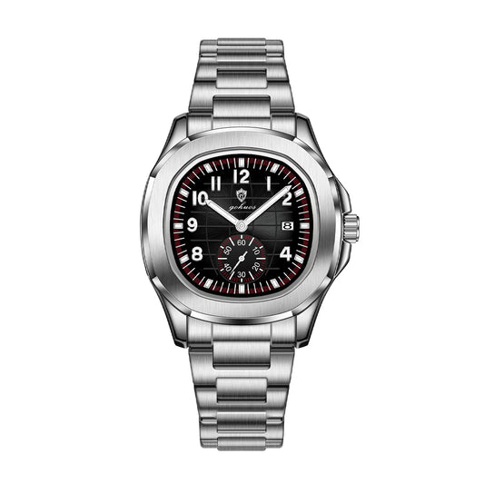 Atelier Gohuos Valdris – montre homme quartz étanche, boitier acier inoxydable, Atelier Gohuos – vue 3