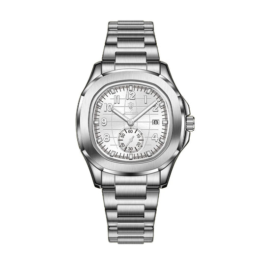 Atelier Gohuos Valdris – montre homme quartz étanche, boitier acier inoxydable, Atelier Gohuos – vue 8