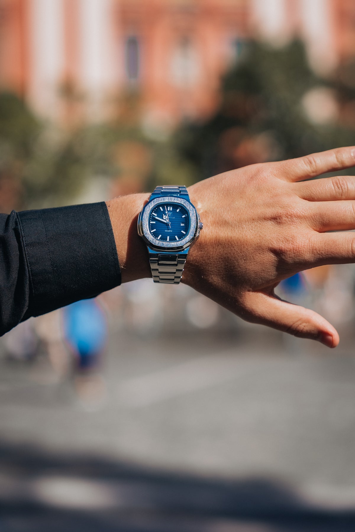 Atelier Gohuos Amandor – montre homme quartz étanche, boitier acier inoxydable, Atelier Gohuos – vue 4